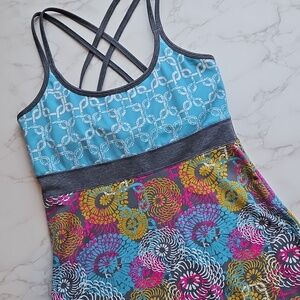 SOYBU Strappy Multicolor Casual Dress S